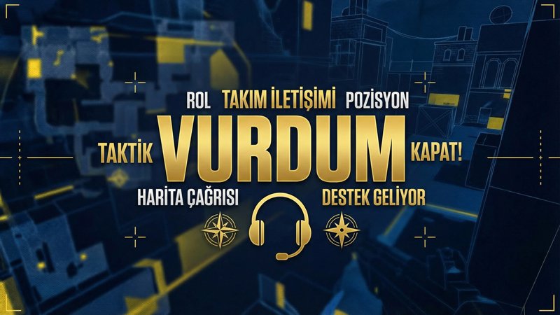 FPS callout ve ekip iletişimi görseli