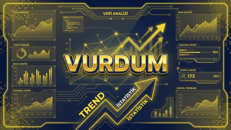 Oyun istatistikleri ve trend analizi görseli